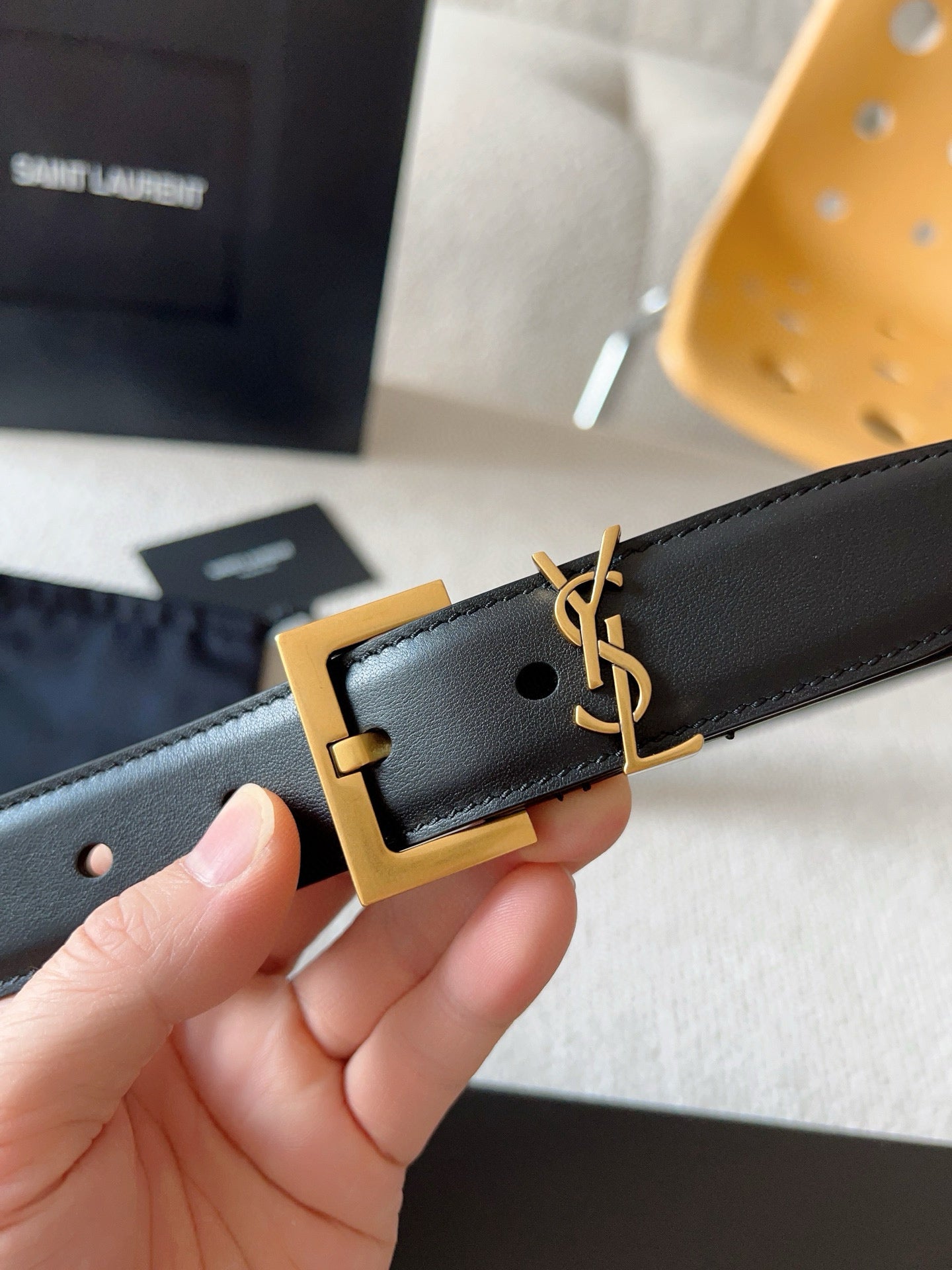 Saint Laurent Belt
