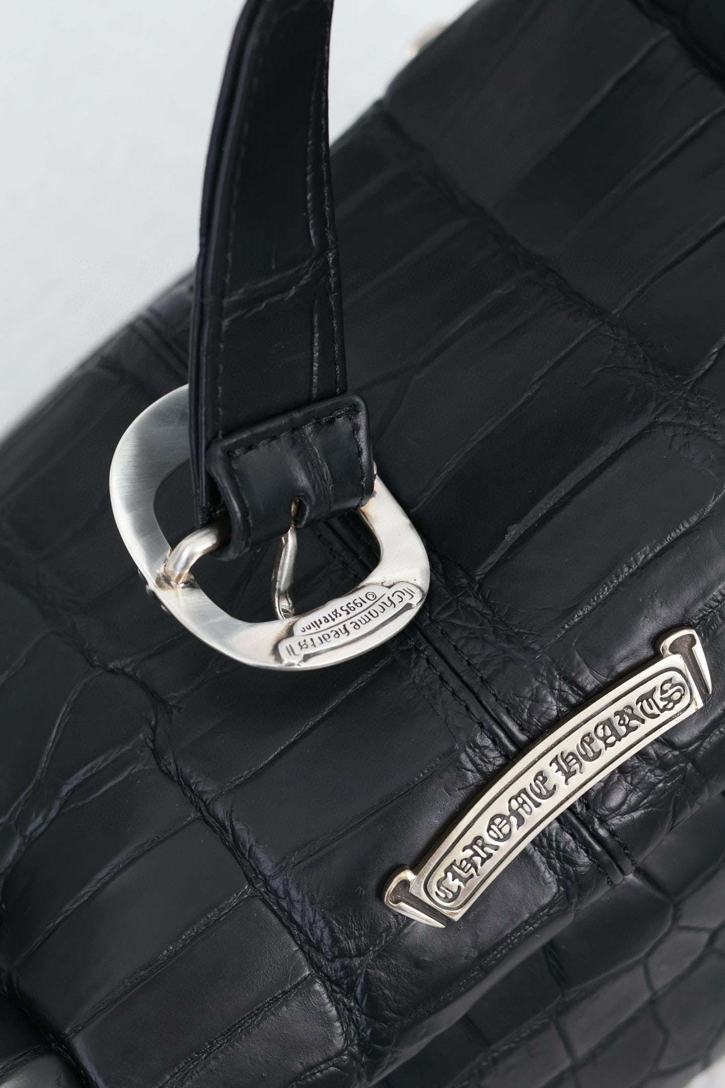 CH Crocodile-Embossed Snat Pack Waist Bag