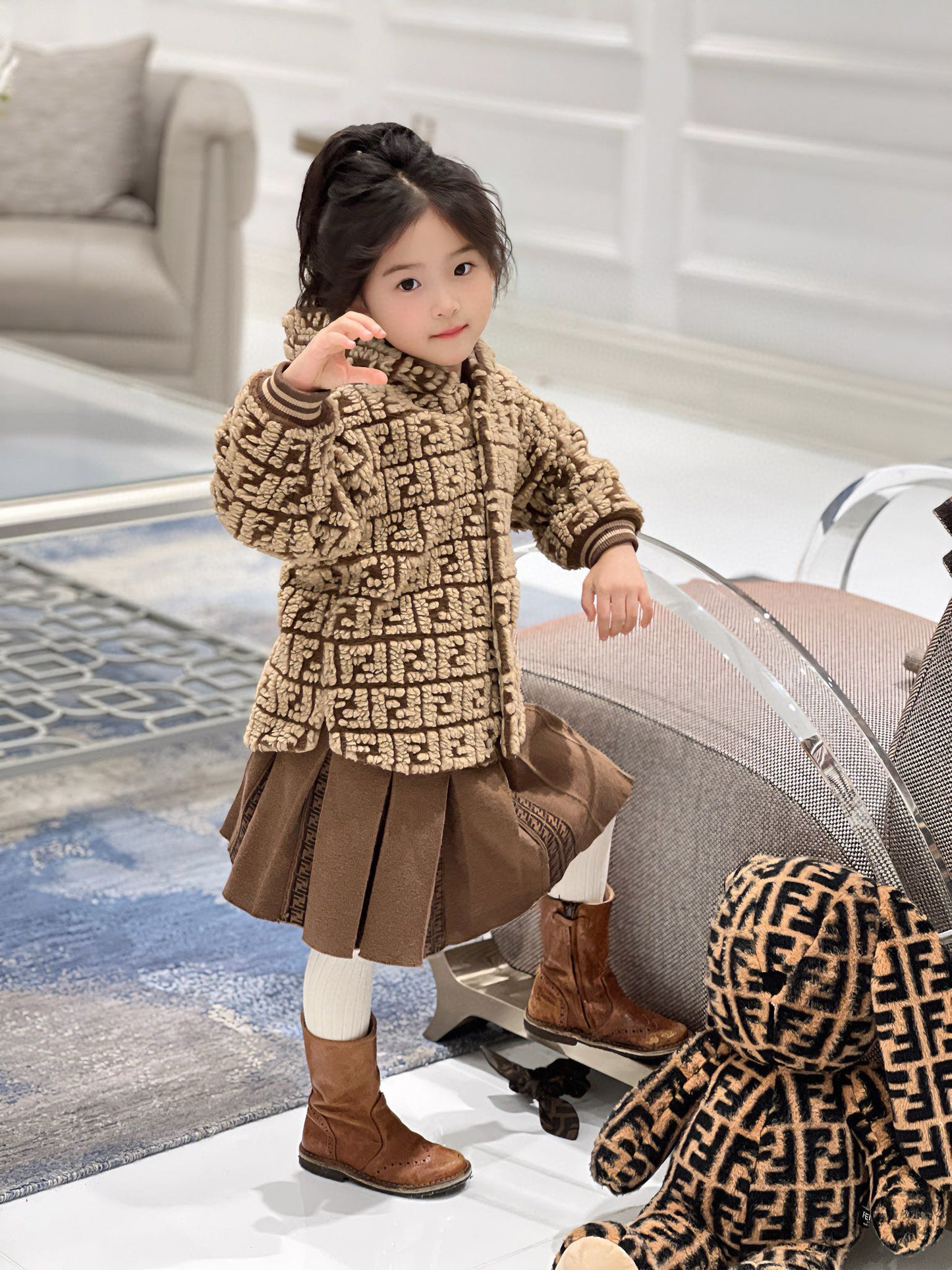 Fendi Jacket/Skirt Set