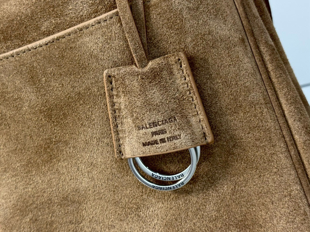 BLCG Rodeo Medium Suede Handbag 40x30x13cm