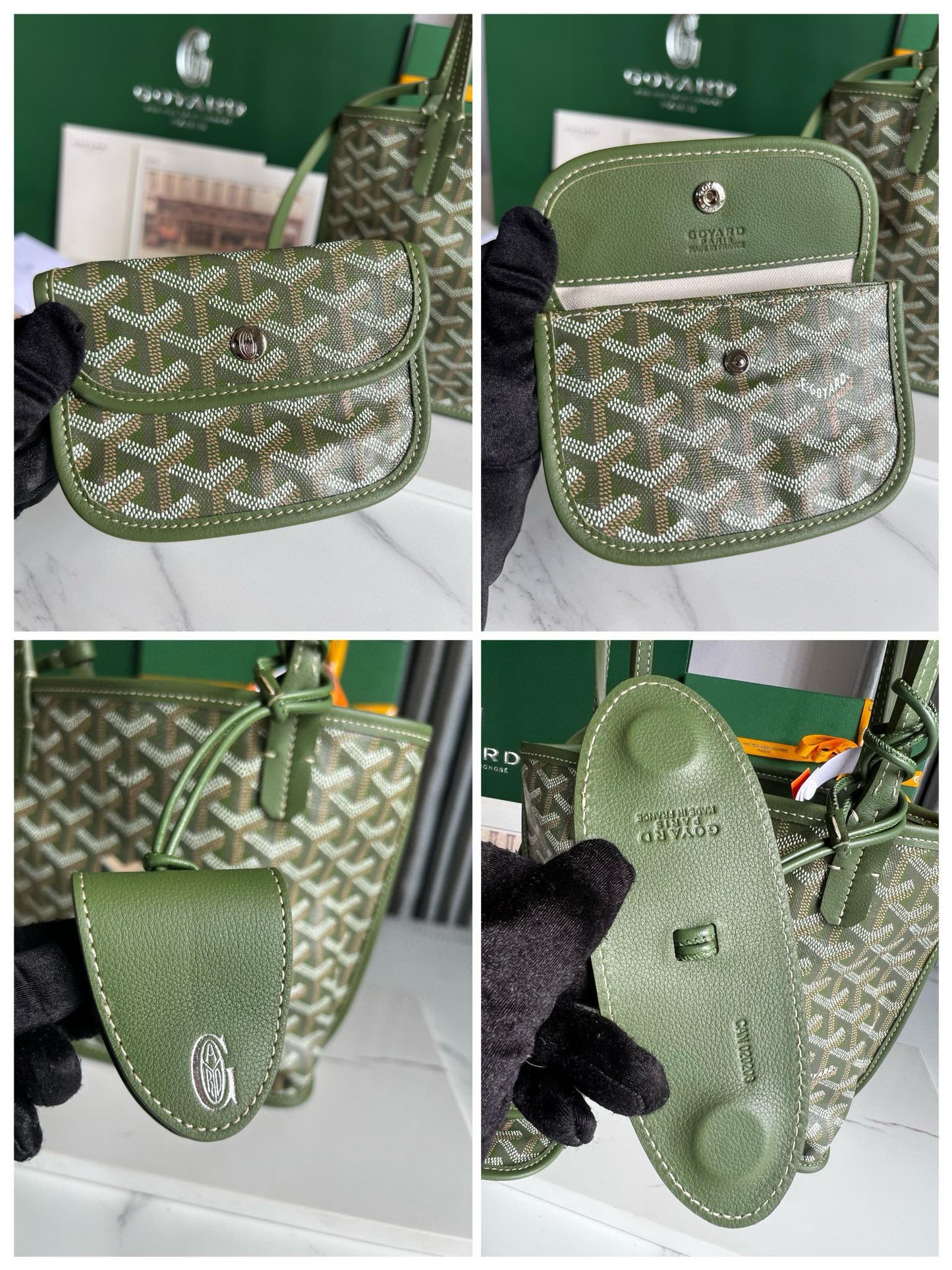 Goyard Reversible Anjou Mini Bag