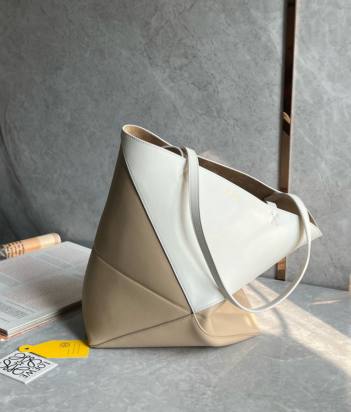 Loewe Puzzle Fold Tote Bag(25.5x14.5x31.5cm)