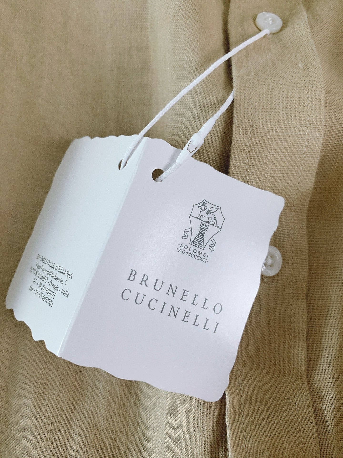 Brunello Cucinelli Long Sleeve Shirt