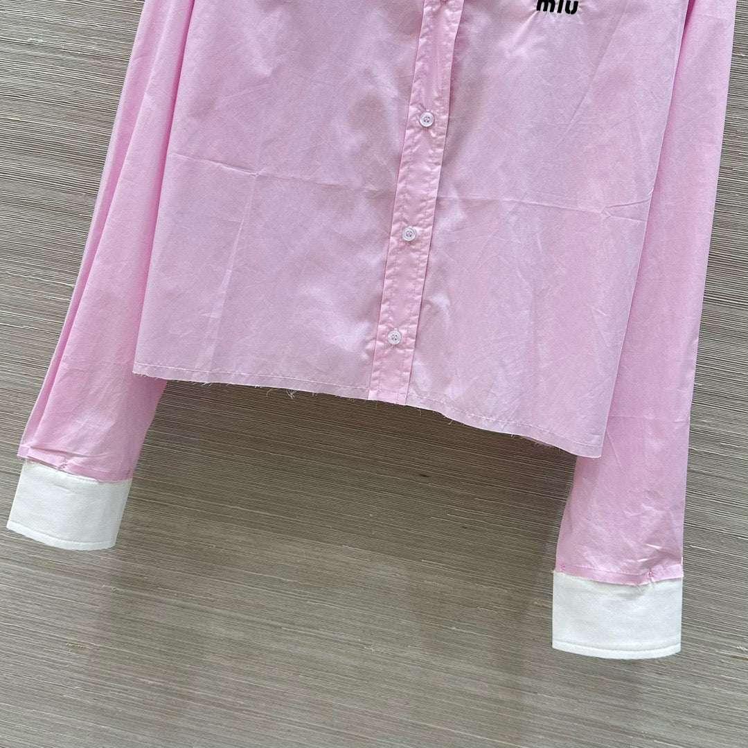 Miu Miu Long Sleeve Shirt