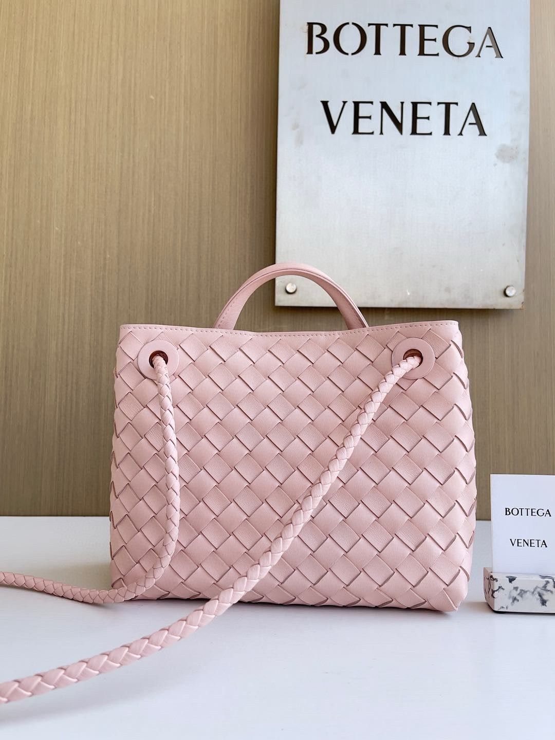 BV Andiamo Top-Handle Bag