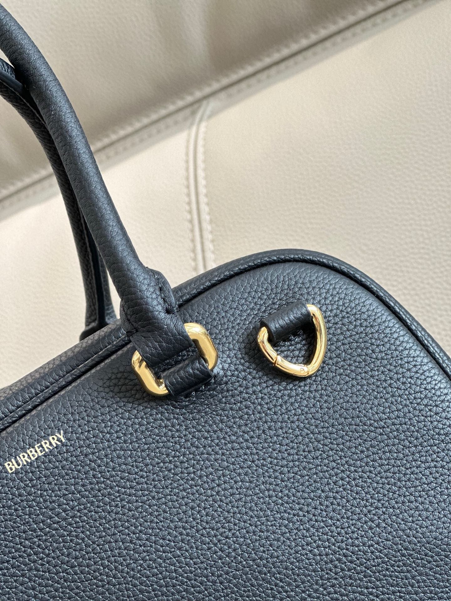 Burberry Small Shield Twin Bowling Bag