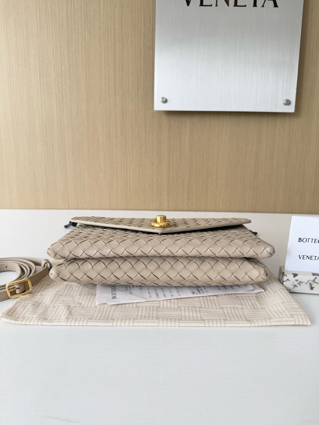 Bottega Veneta Knot Lock Bag