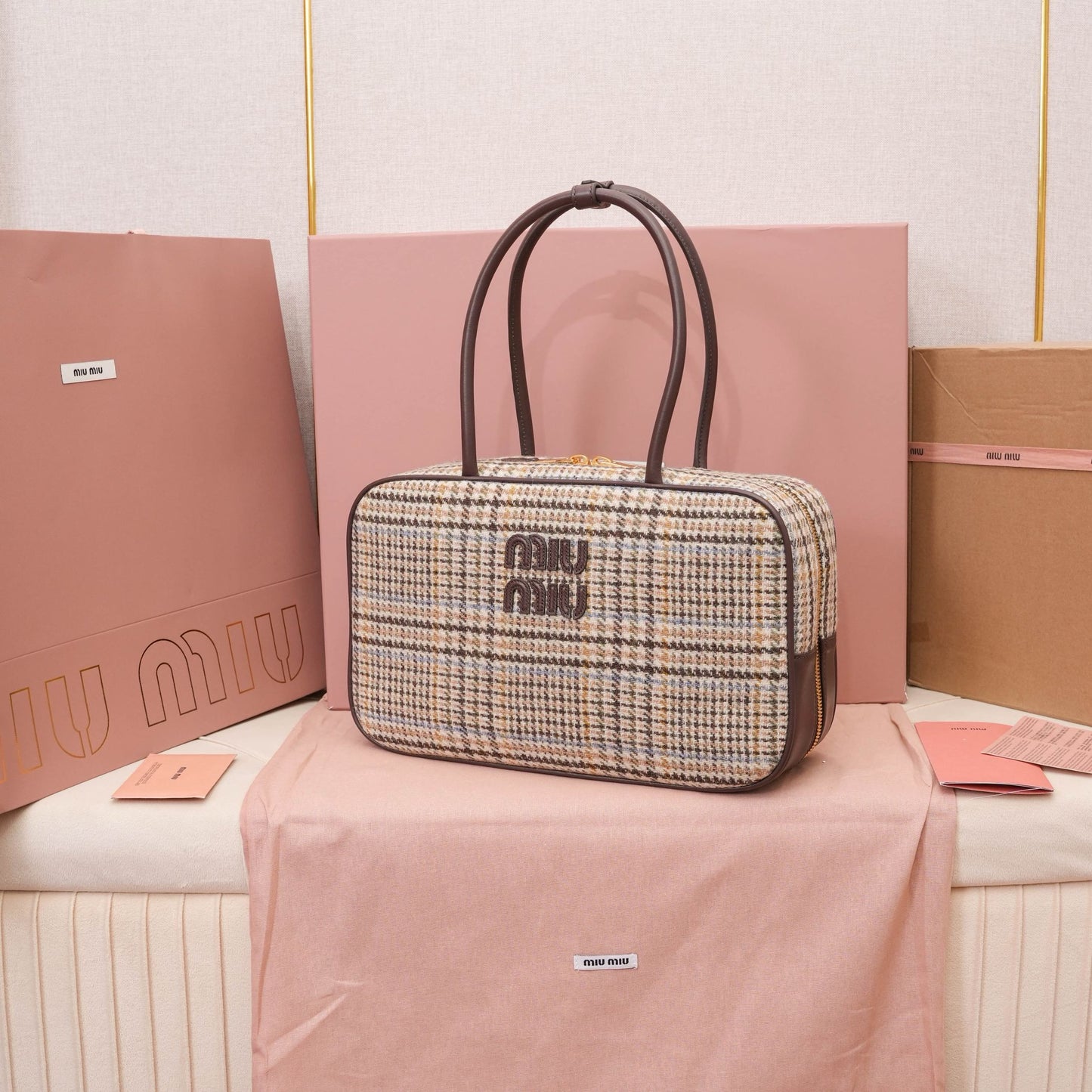 Miu Miu Briefcase 34x23x12cm