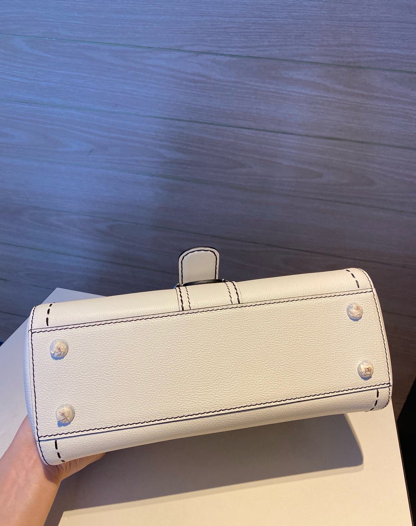 Delvaux Brillant Mini Surpique Handbag