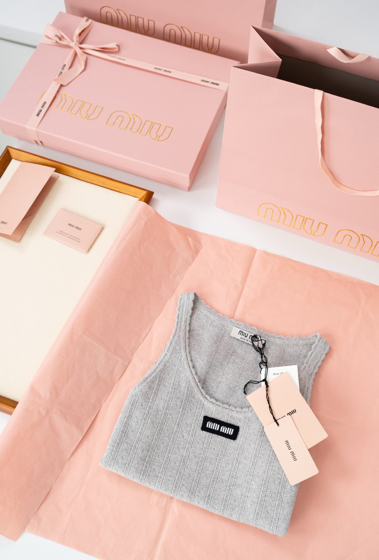Miu Miu Crop Top