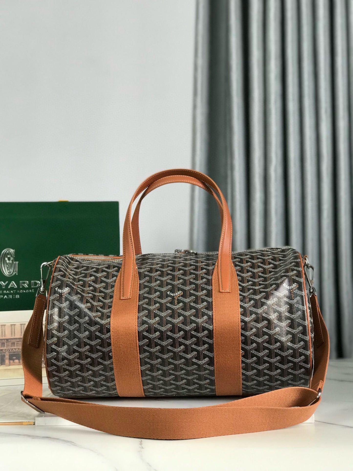 Goyard Barrel 40 Duffle Bag