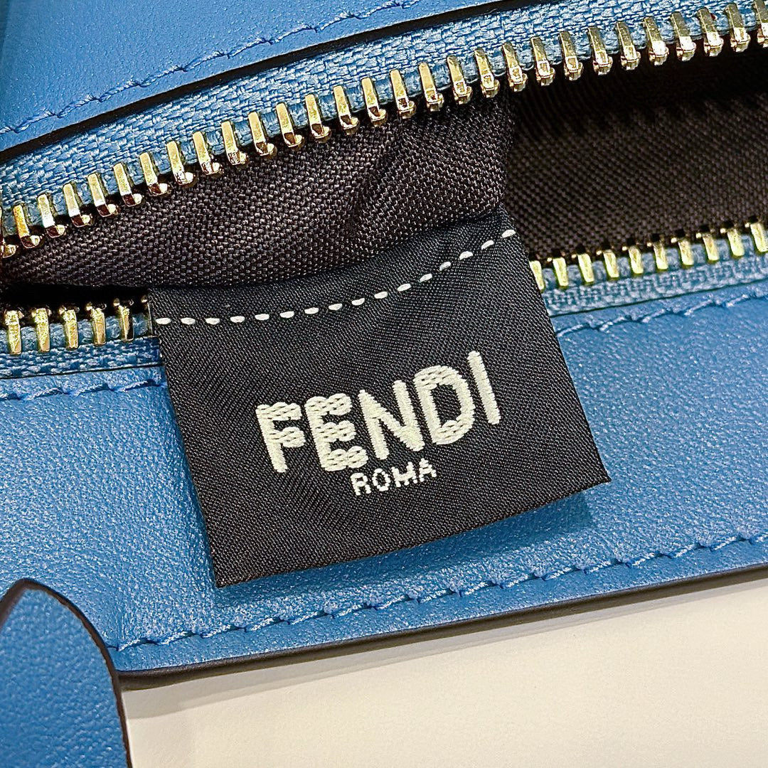Fendi Pequin Roll Tote Bag (Large)