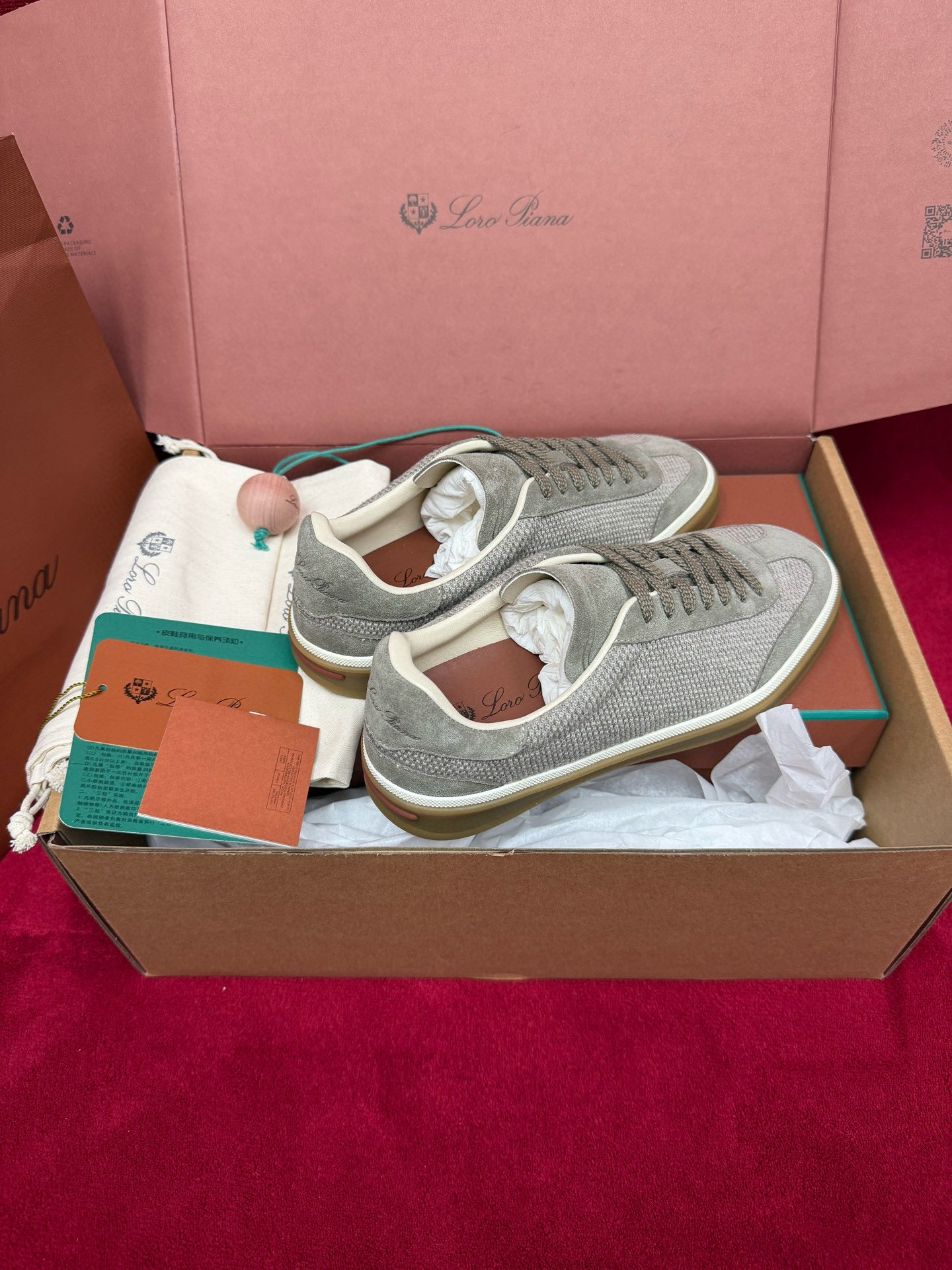 Loro Piana Tennis Walk Sneakers