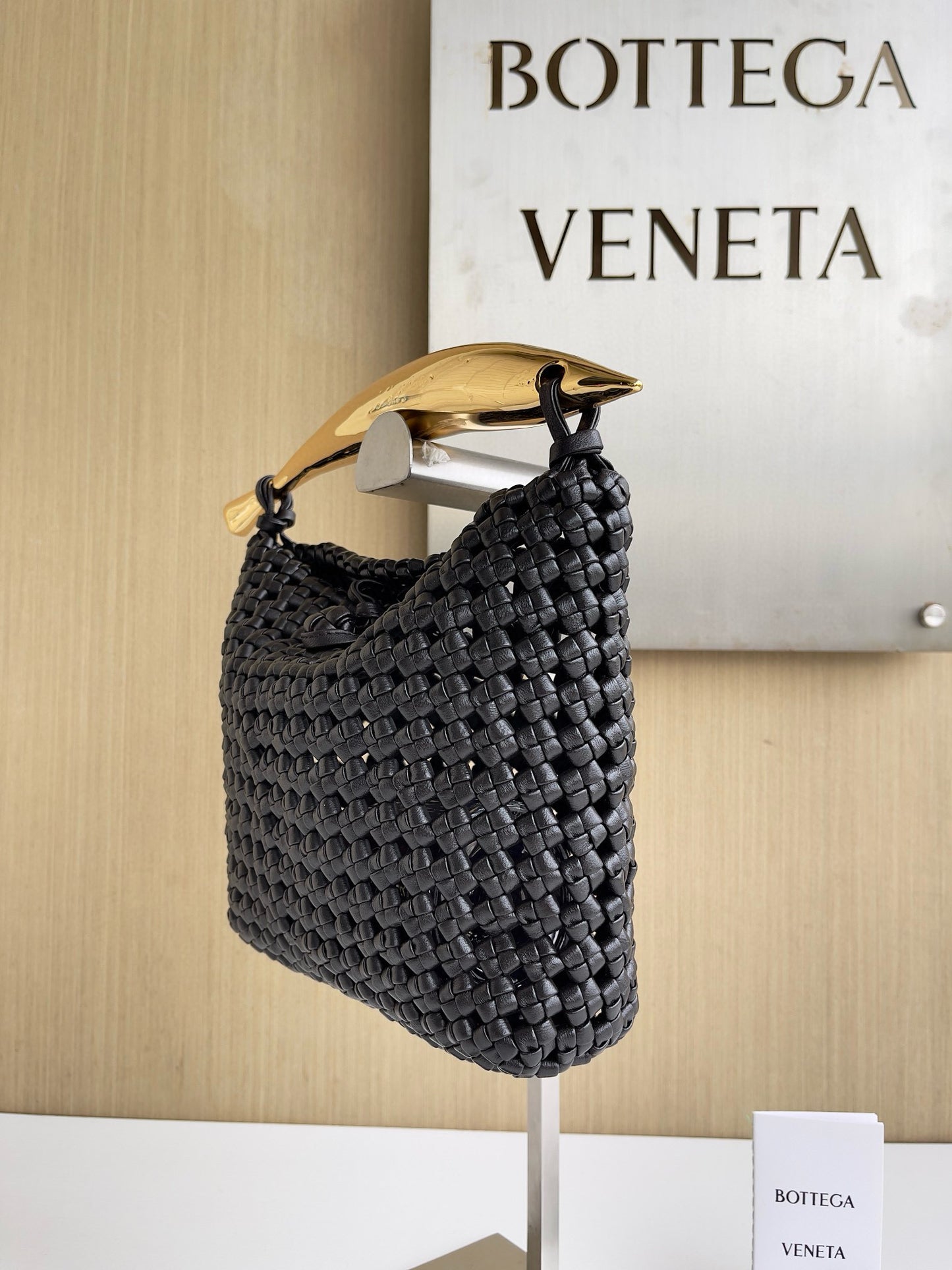 BV Woven Leather Handbag