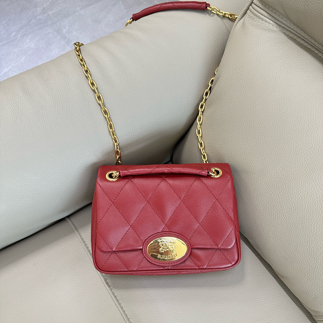 BB Quilted Crossbody Bag