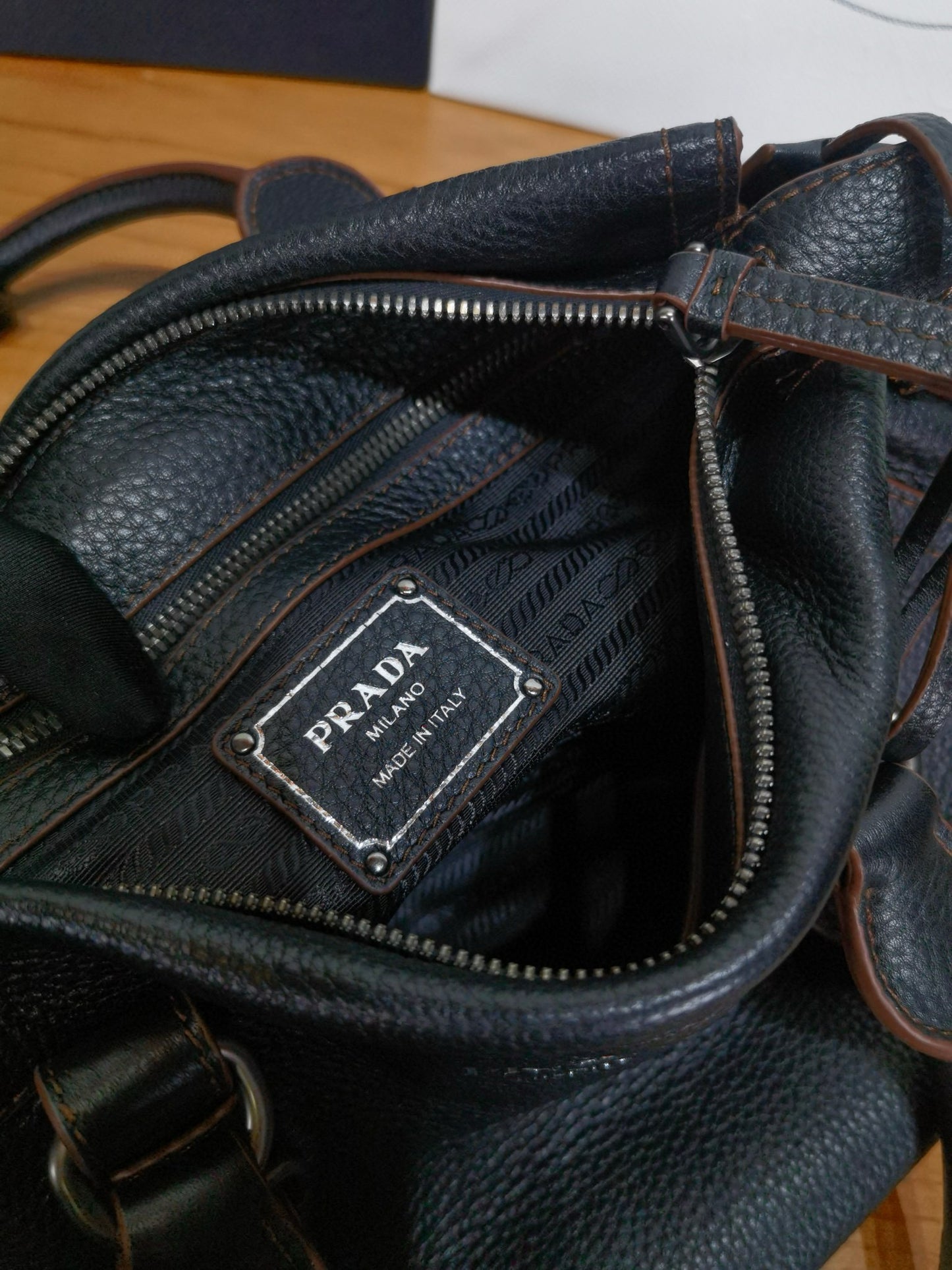 PD Bonnie Leather Tote Bag 35x22x11cm