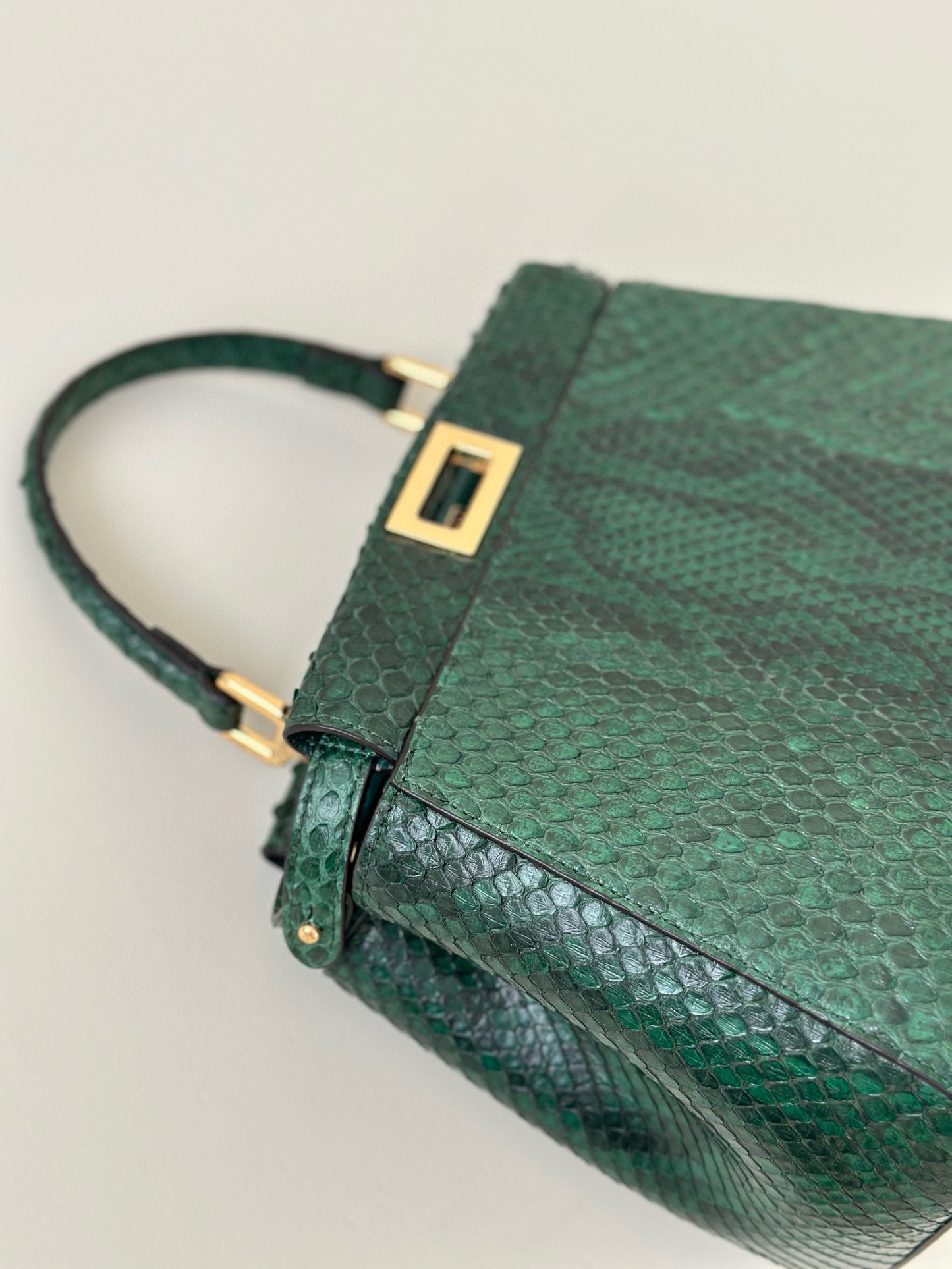 Fendi Peekaboo Bag (Python leather)