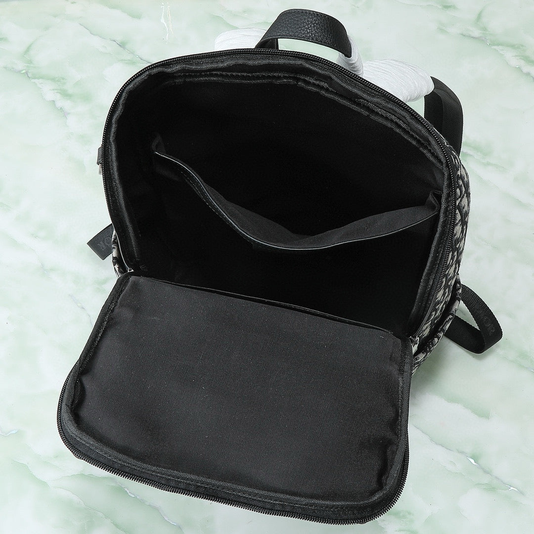 Dior Oblique Rider Soft Zipped Backpack