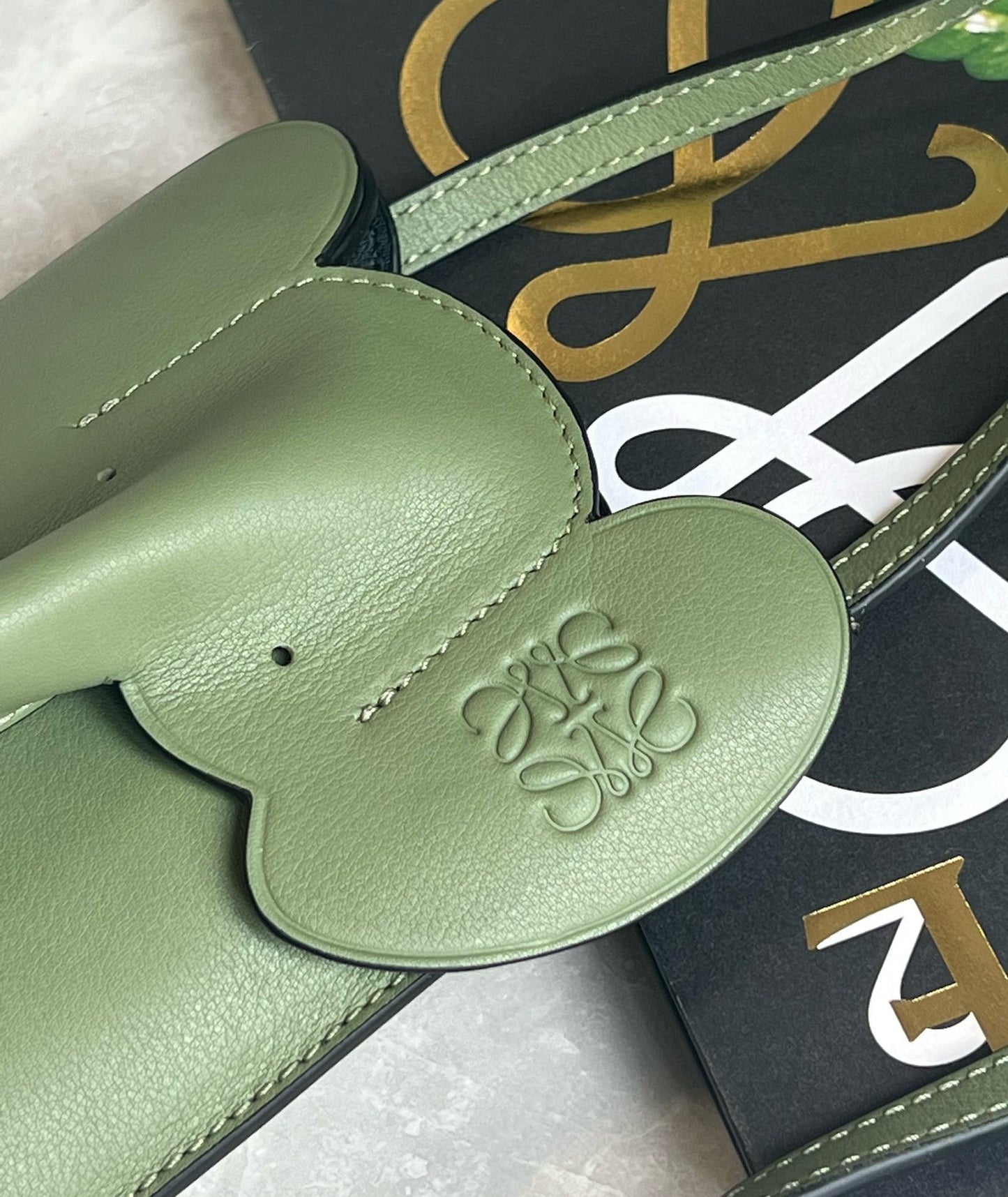 Loewe Elephant Phone Bag(8x4x19cm)