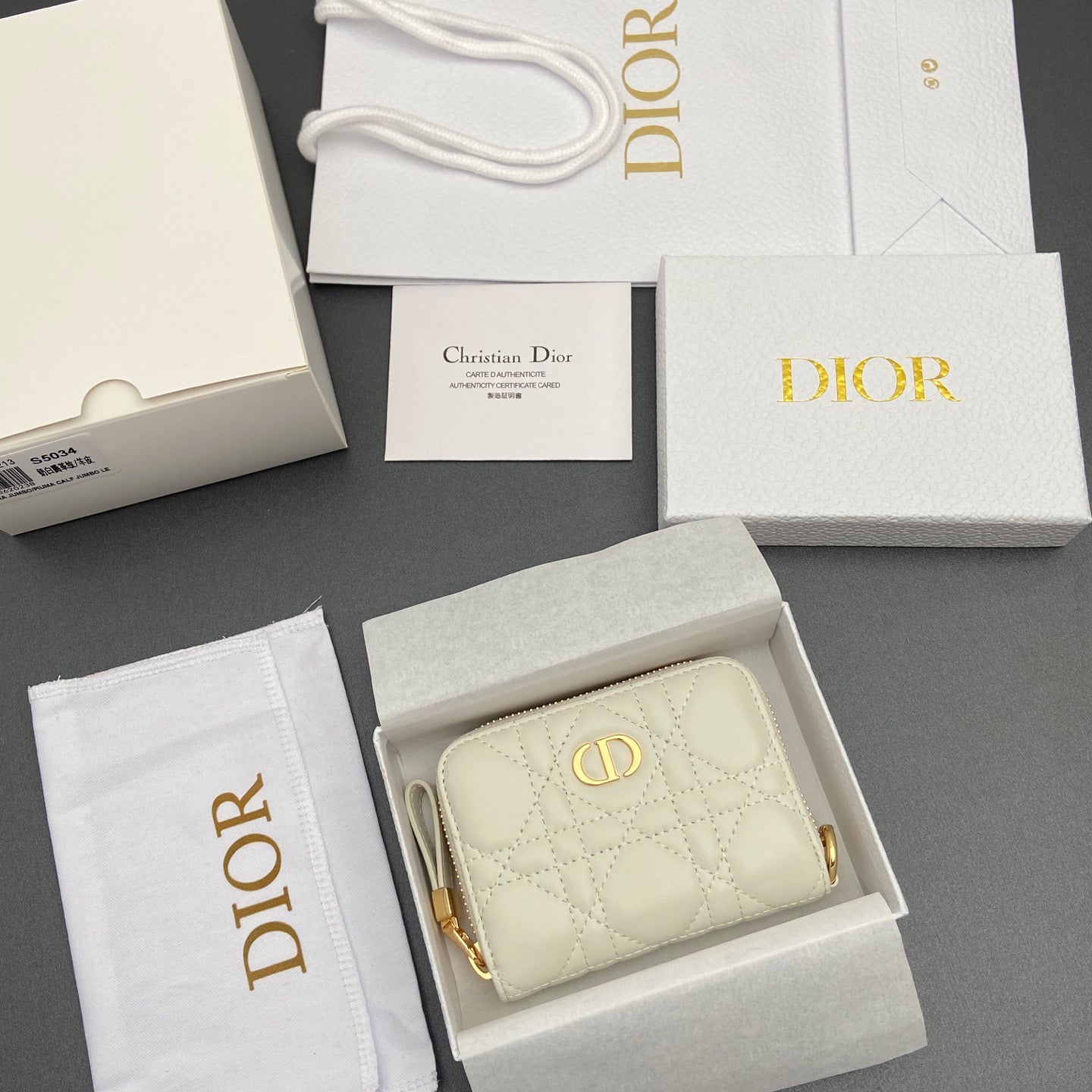 Dior Jolie Glycine Wallet