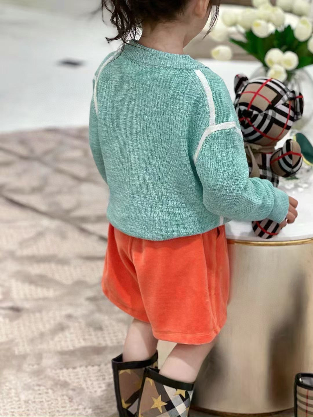 BBR Cardigan/Short Pant Set