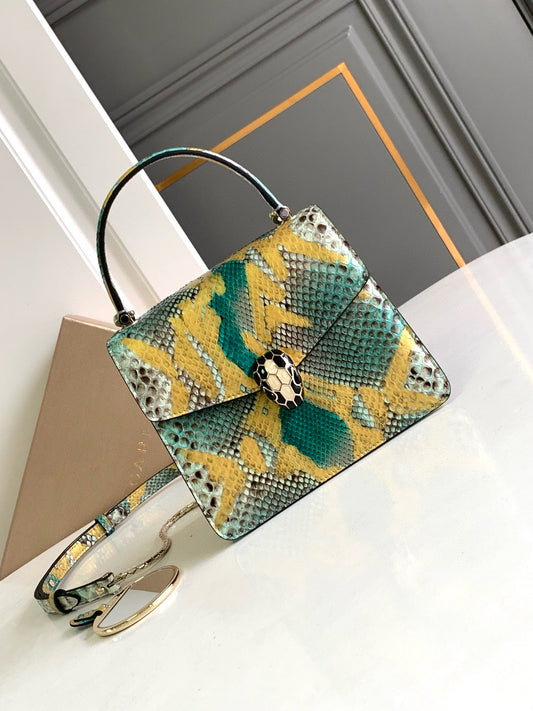 Bvlgari Serpenti Forever Handbag(18CM*15CM*9.5CM)