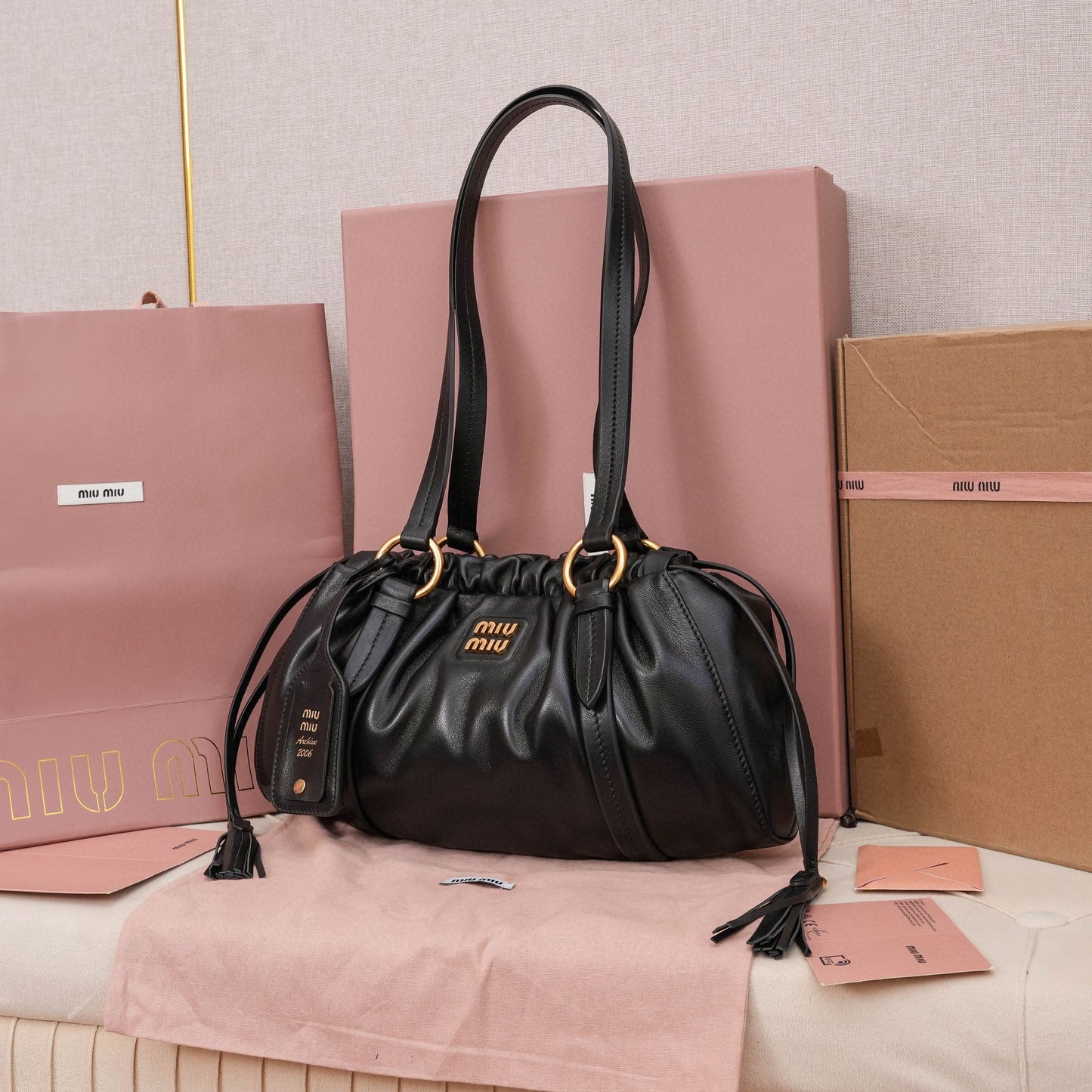 Miu Miu Shoulder Bag 32x16x10.5cm
