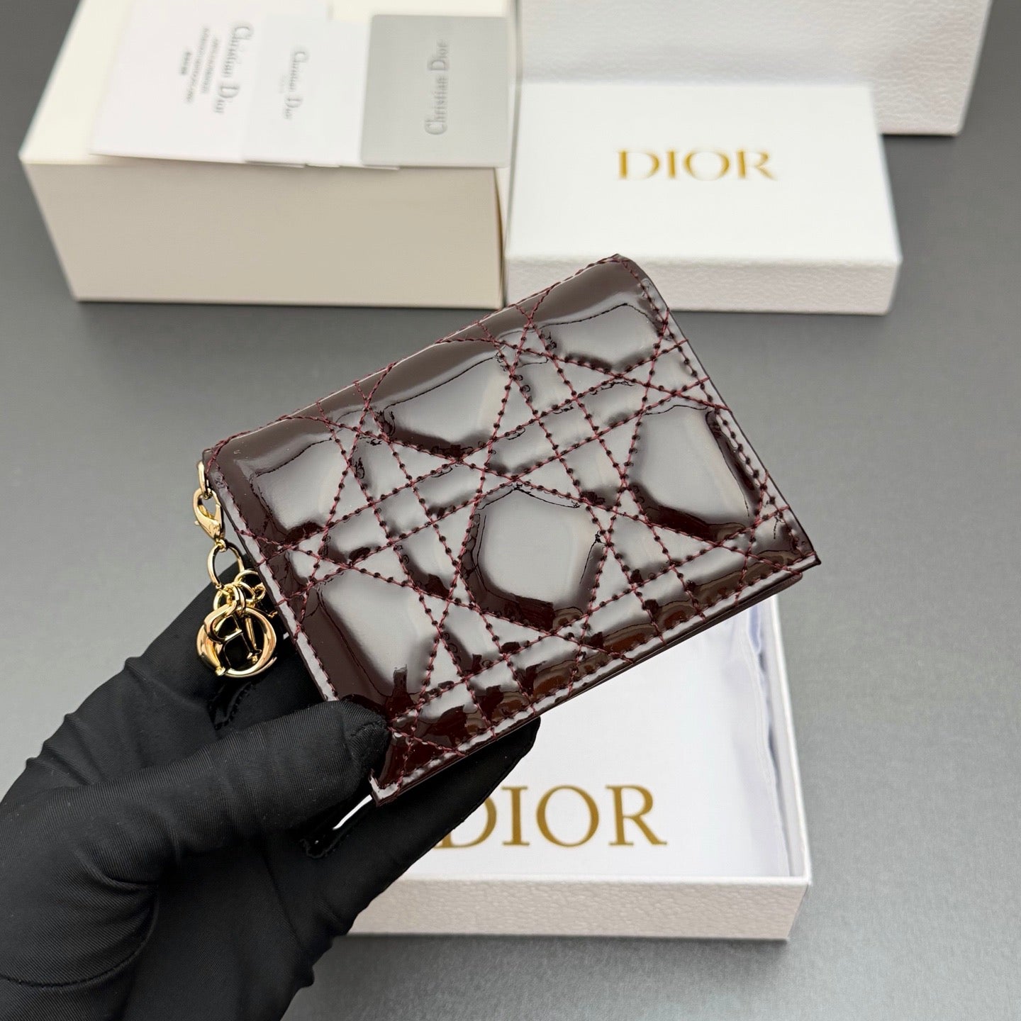 Dior Lady Gardenia Wallet