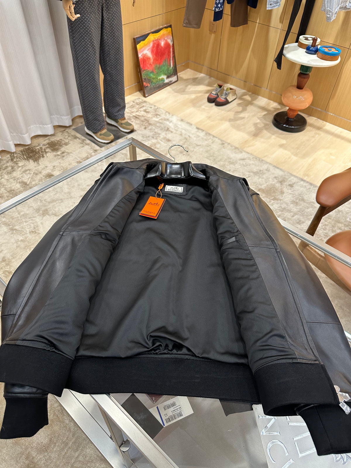 Hermes Leather Jacket