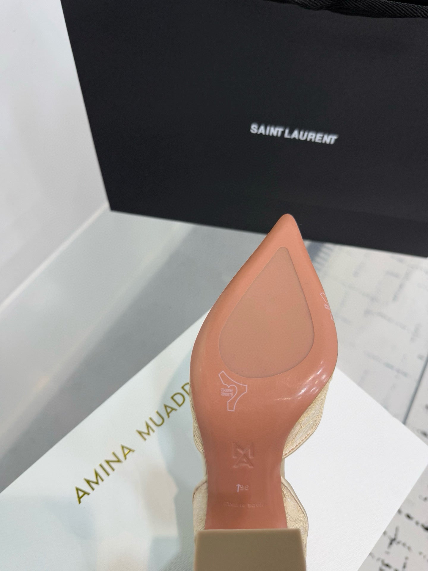 Amina Muaddi Heels