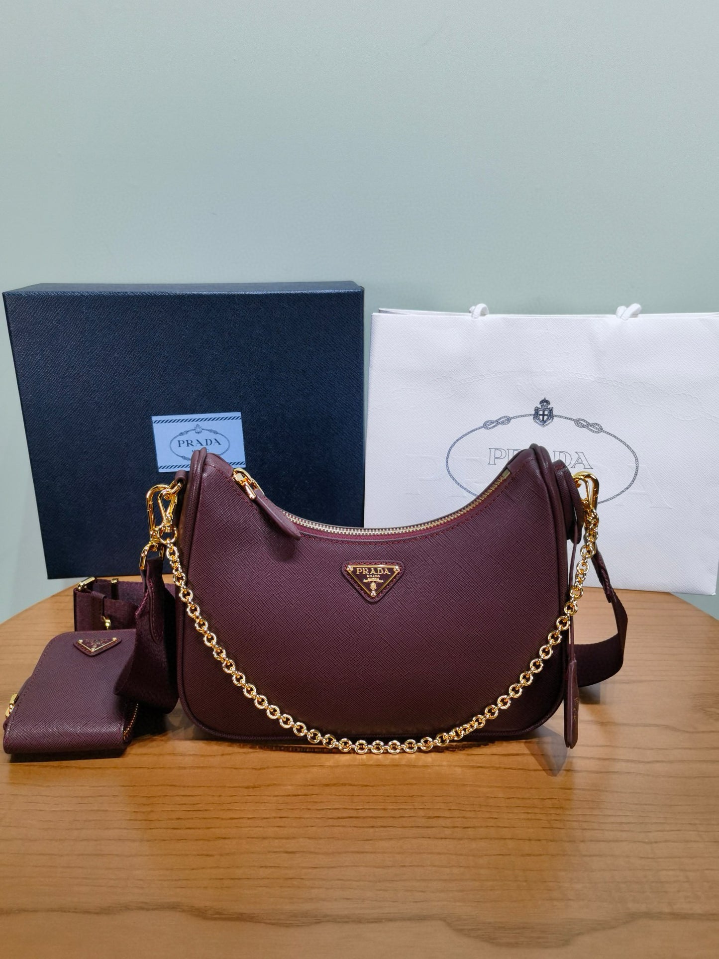 Prada 3 in 1 Cross Body Bag