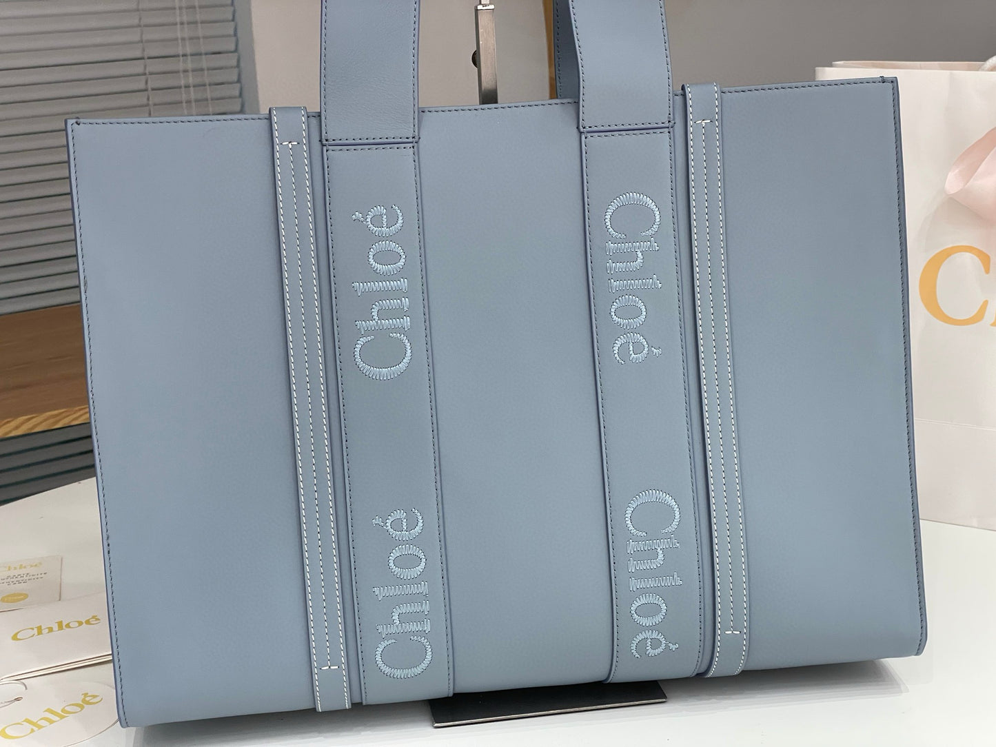 Chloe Woody Tote Bag
