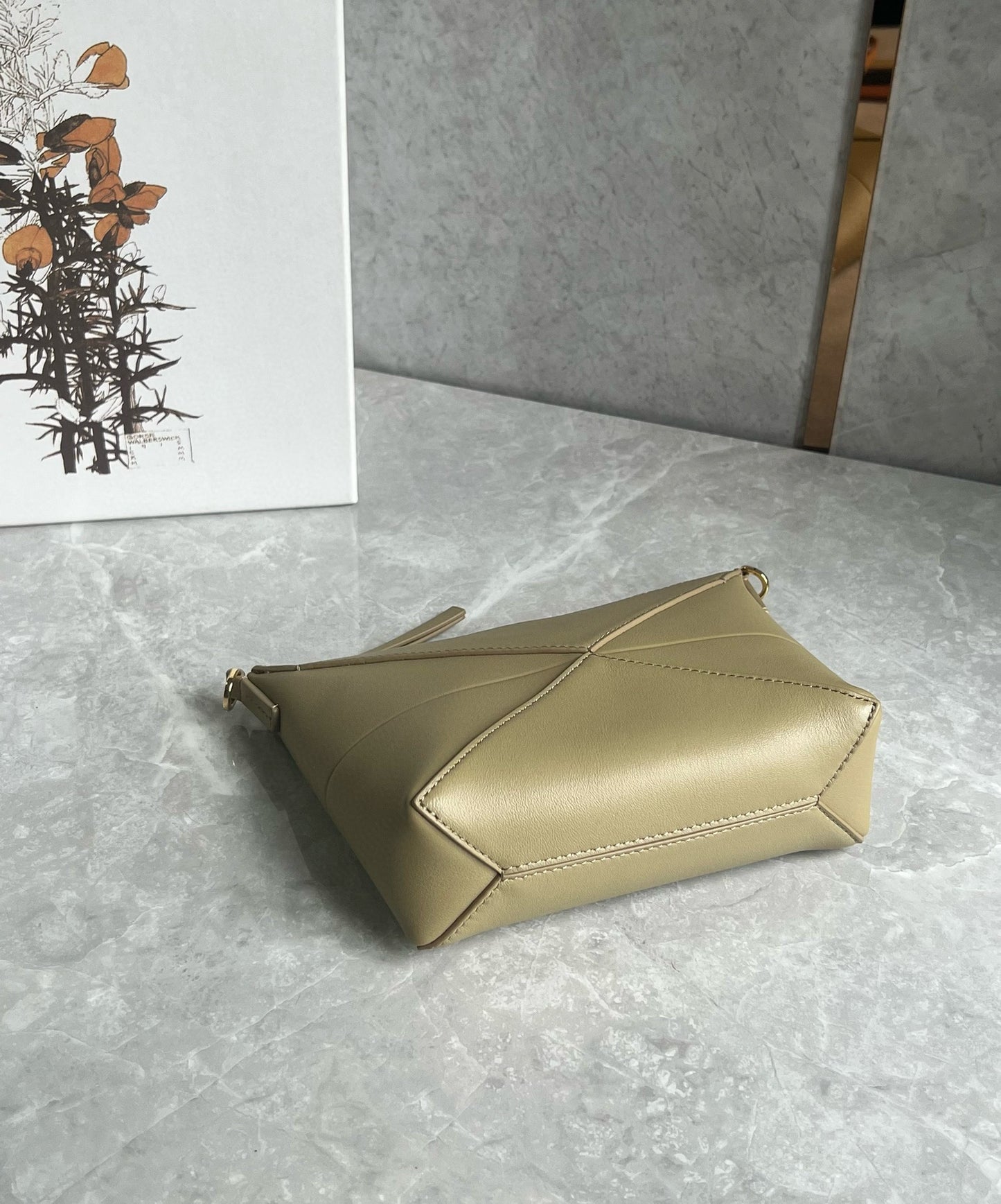 Loewe Puzzle Fold Pouch Mahjong Bag(23x6.5x15.5cm)