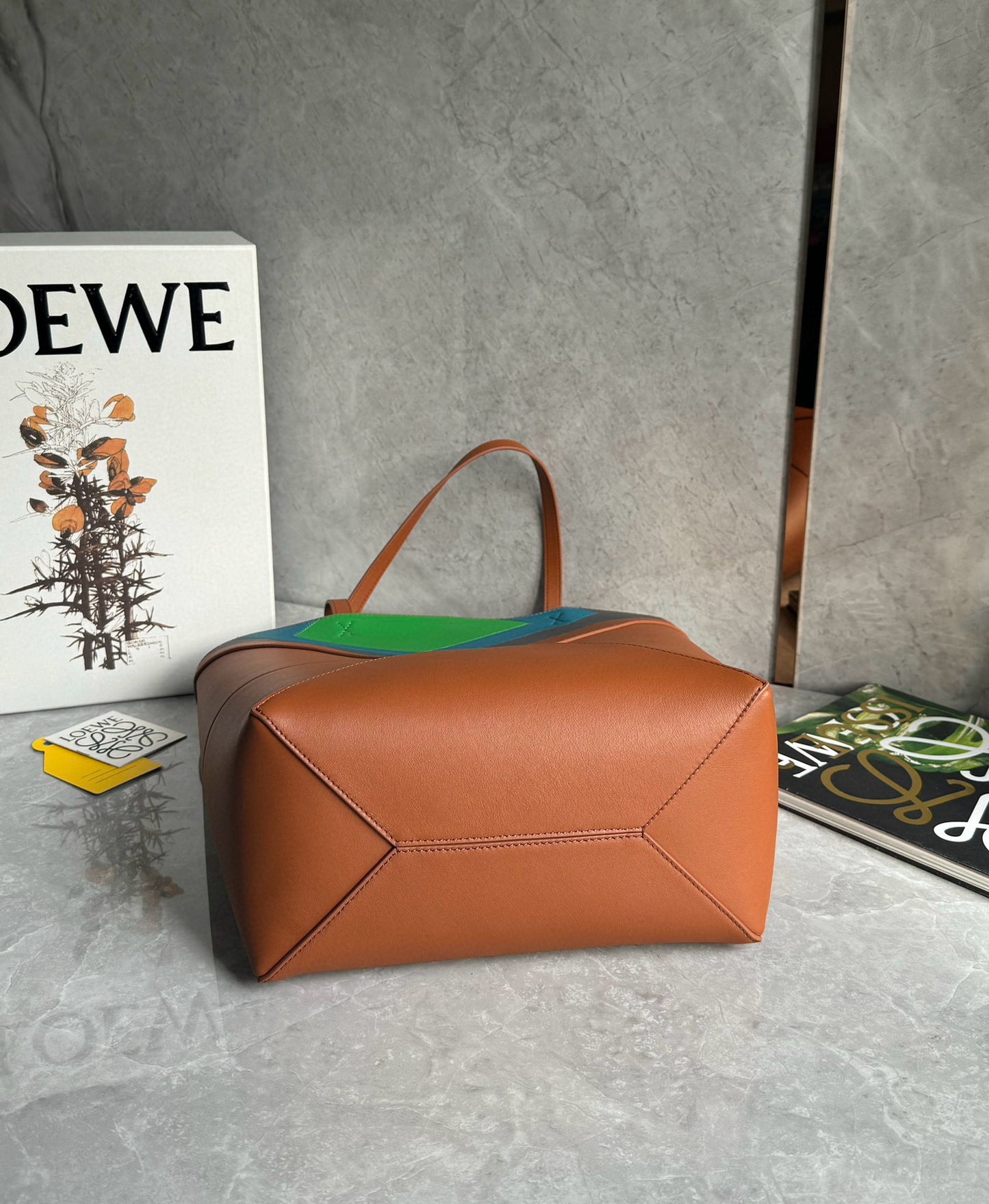 Loewe Puzzle Fold Tote Bag(25.5x14.5x31.5cm)