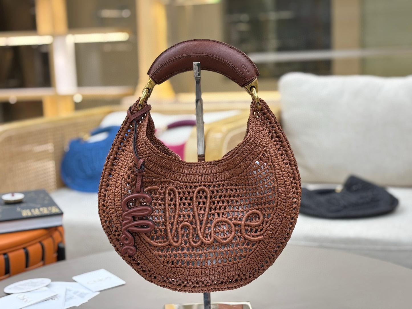 Chloe Summer Banana Hobo Bag