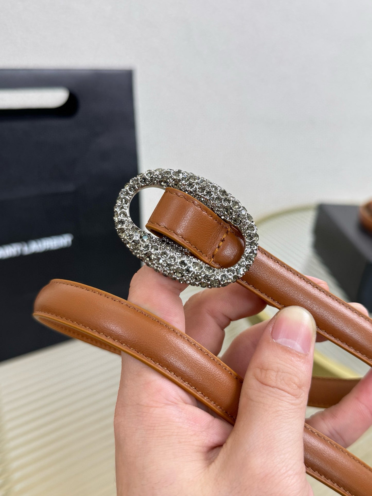Saint Laurent Belt