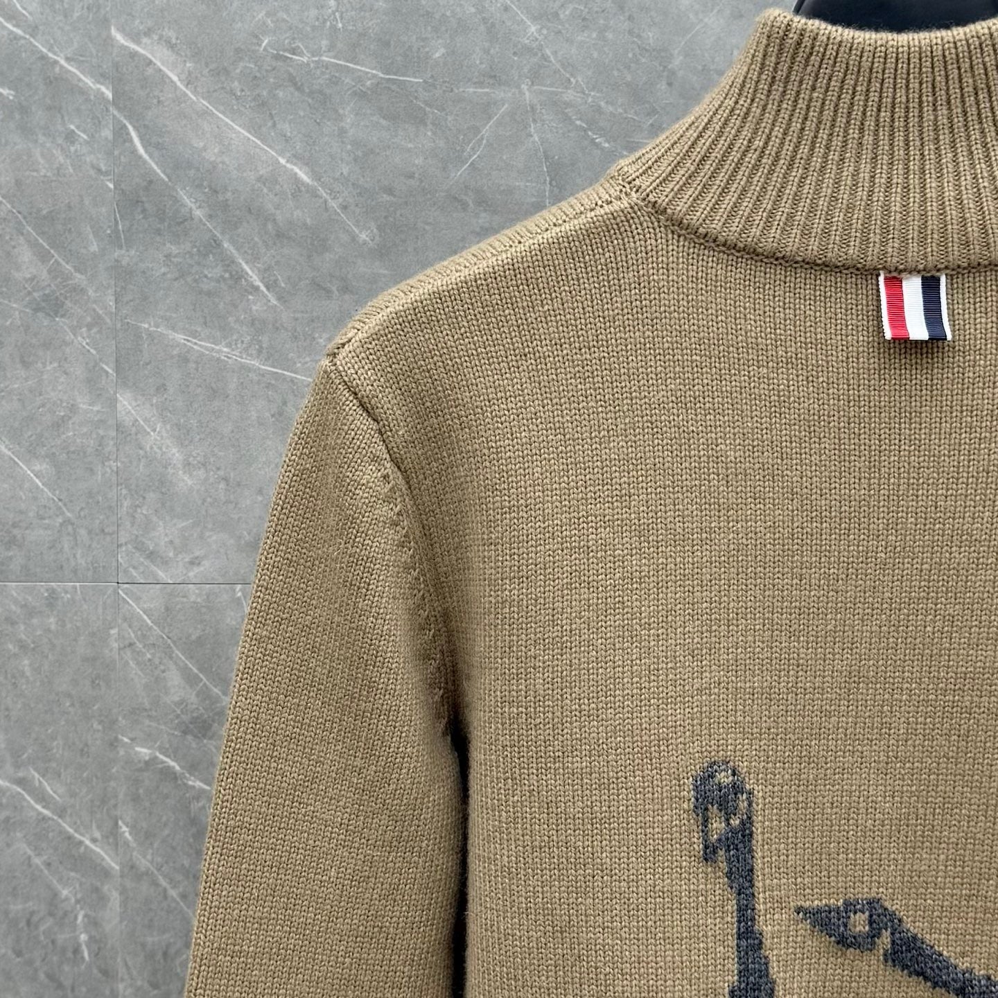 Thom Browne Half Zip Sweater