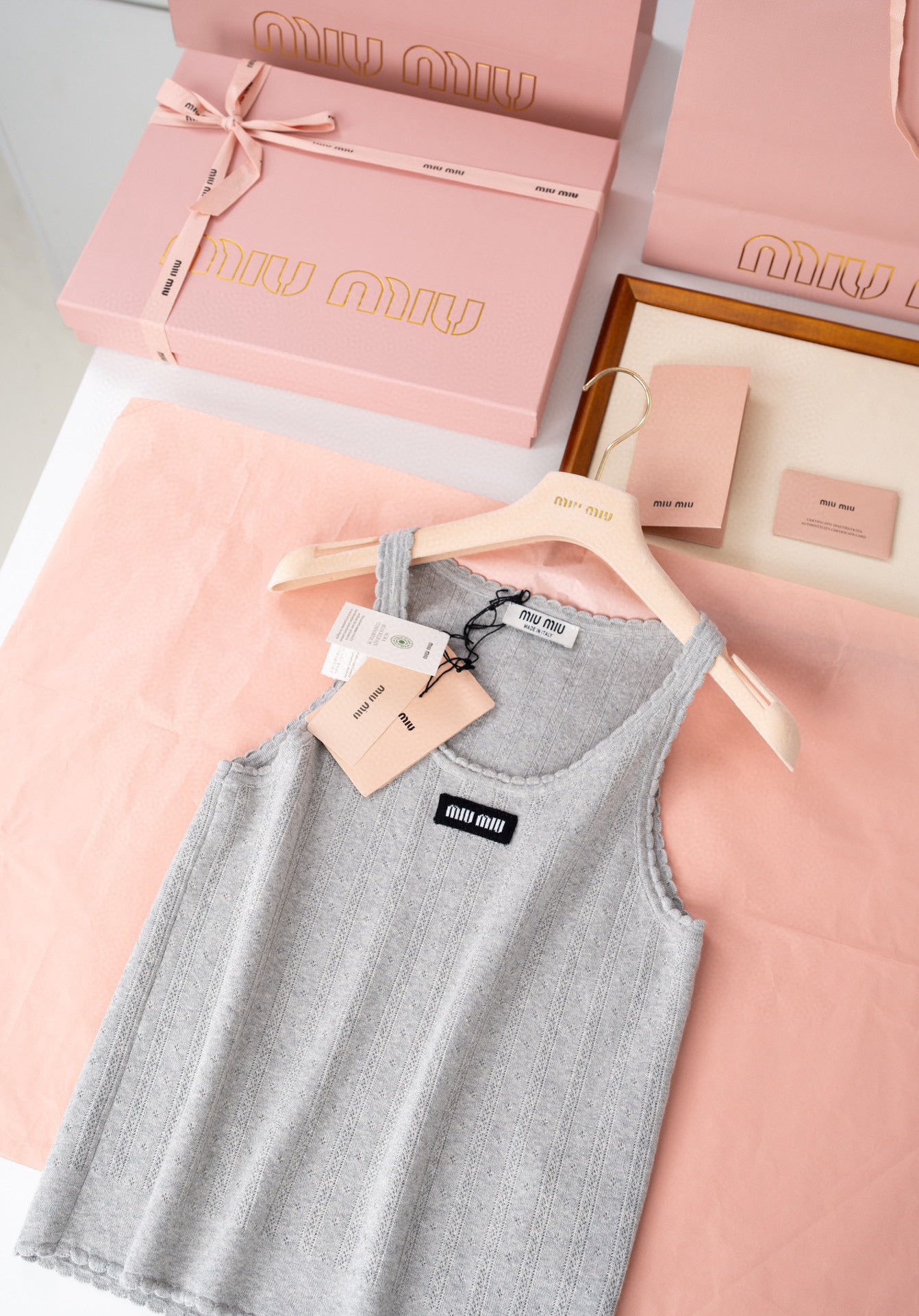 Miu Miu Crop Top