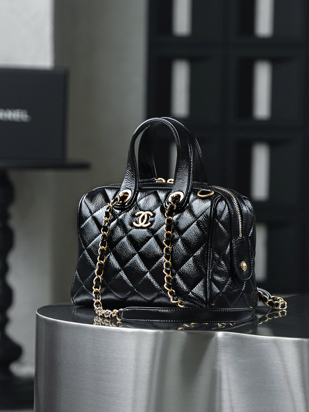Chanel 25A Bowling Bag (small)