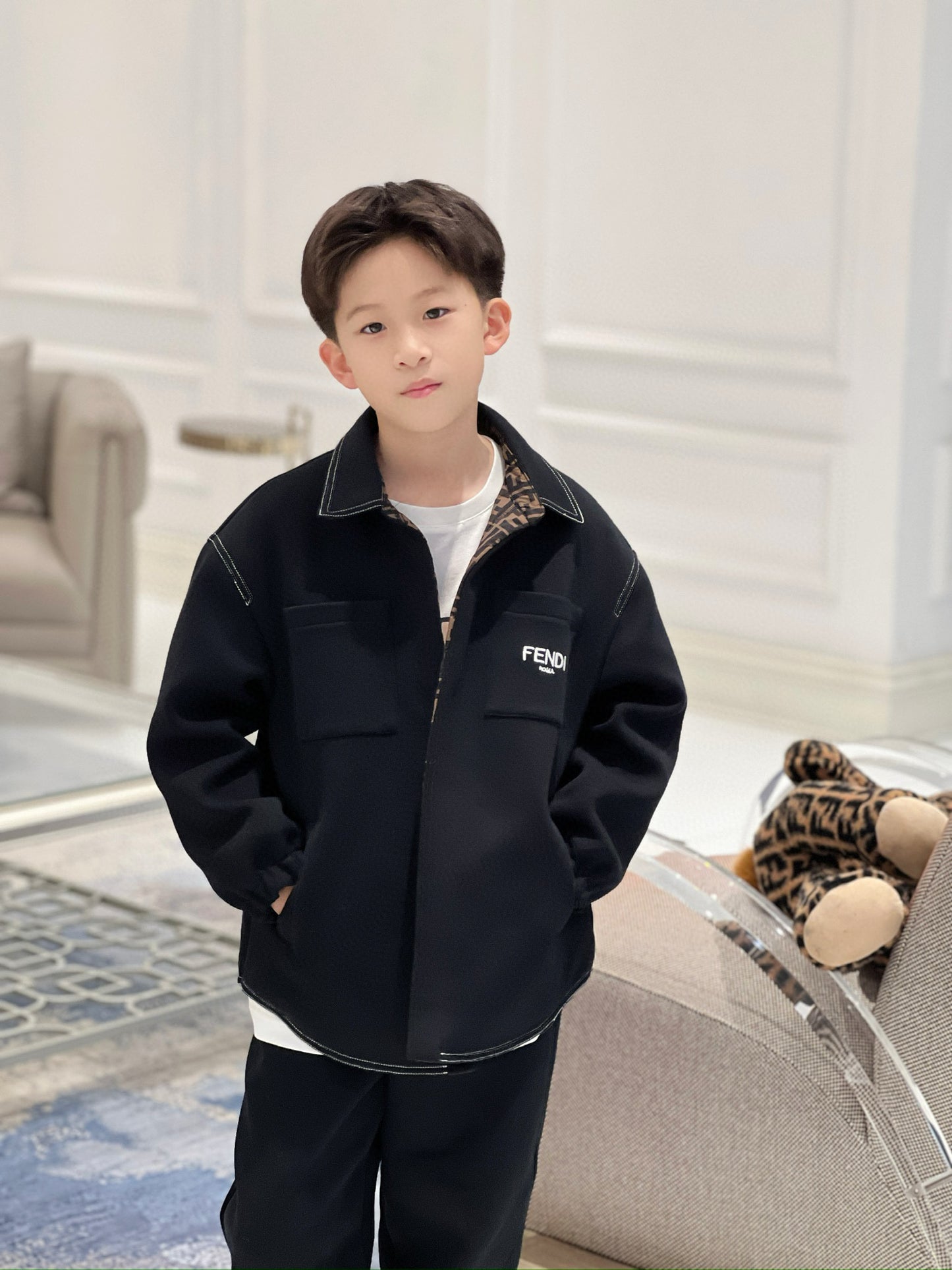 Fendi Jacket/Long Pant Set