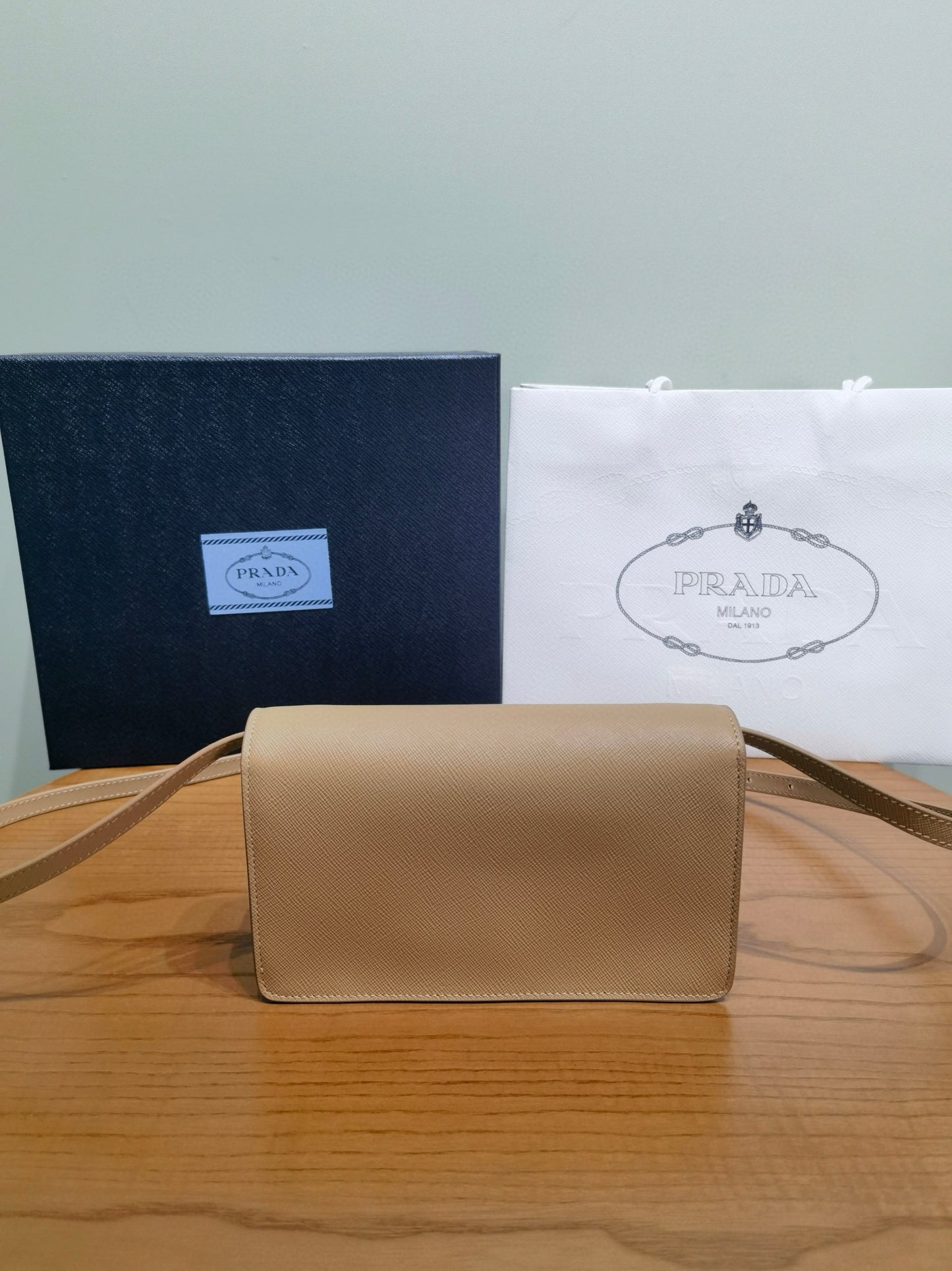 Prada Saffiano Cross Body Bag