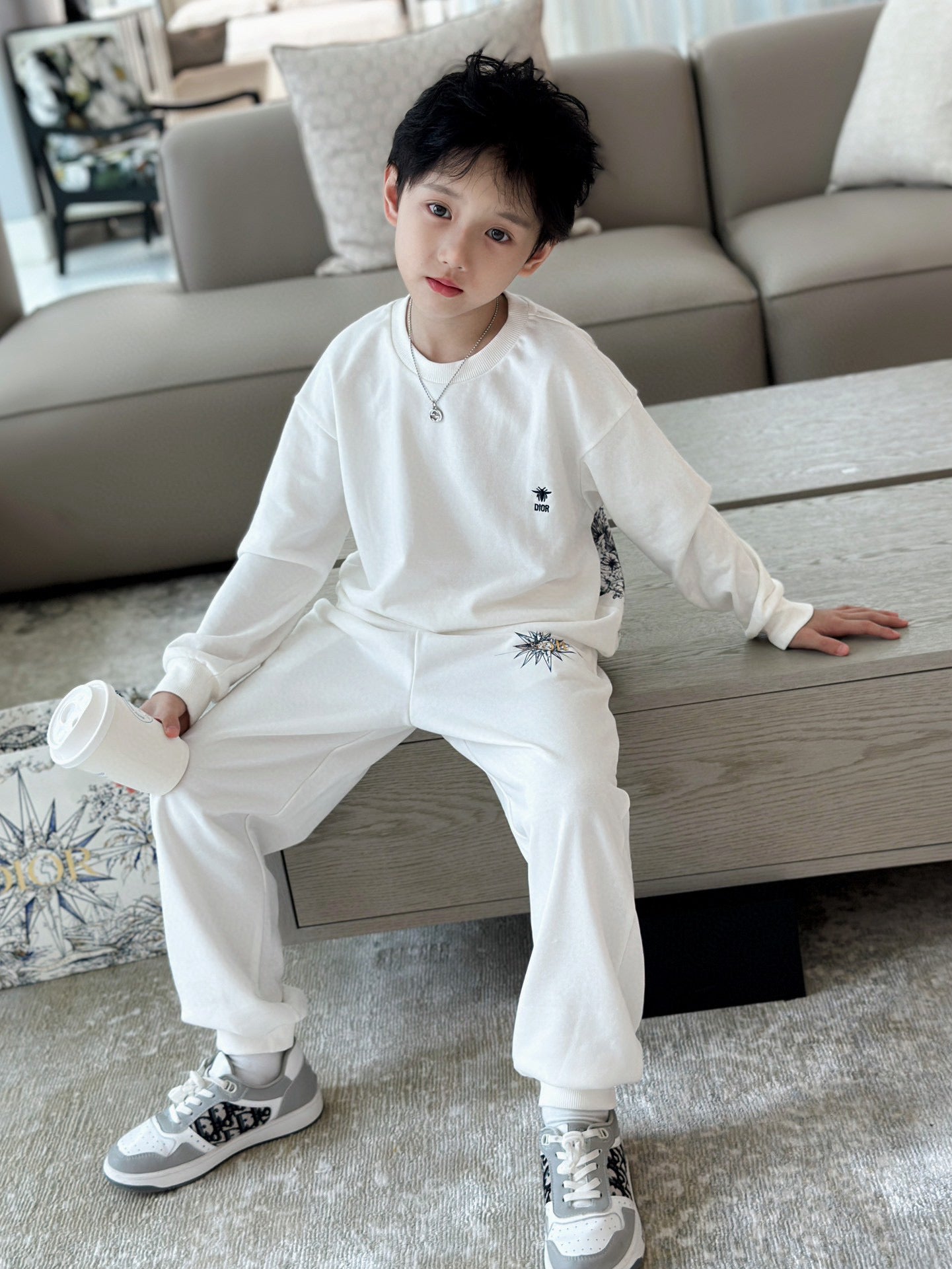 CD Sweater/Long Pant Set