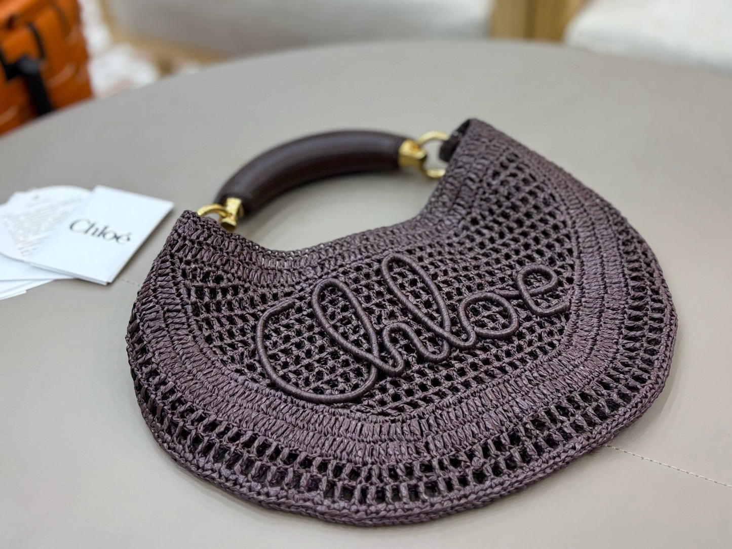 Chloe Summer Banana Hobo Bag