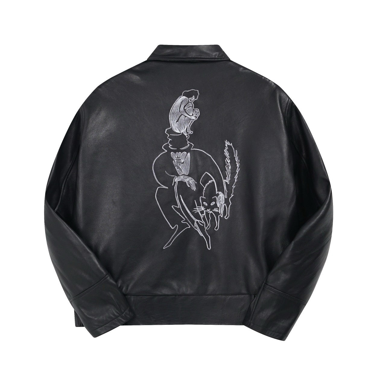Enfants Riches Déprimés Zip-Up Leather Jacket
