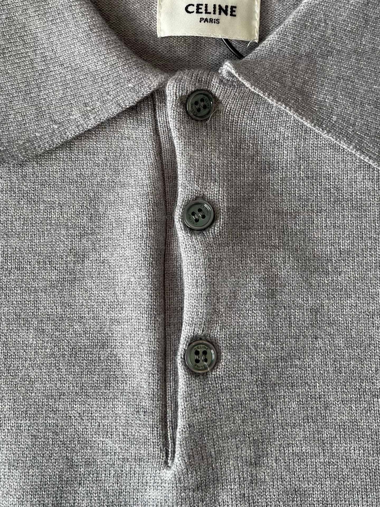 Celine Long Sleeve Polo