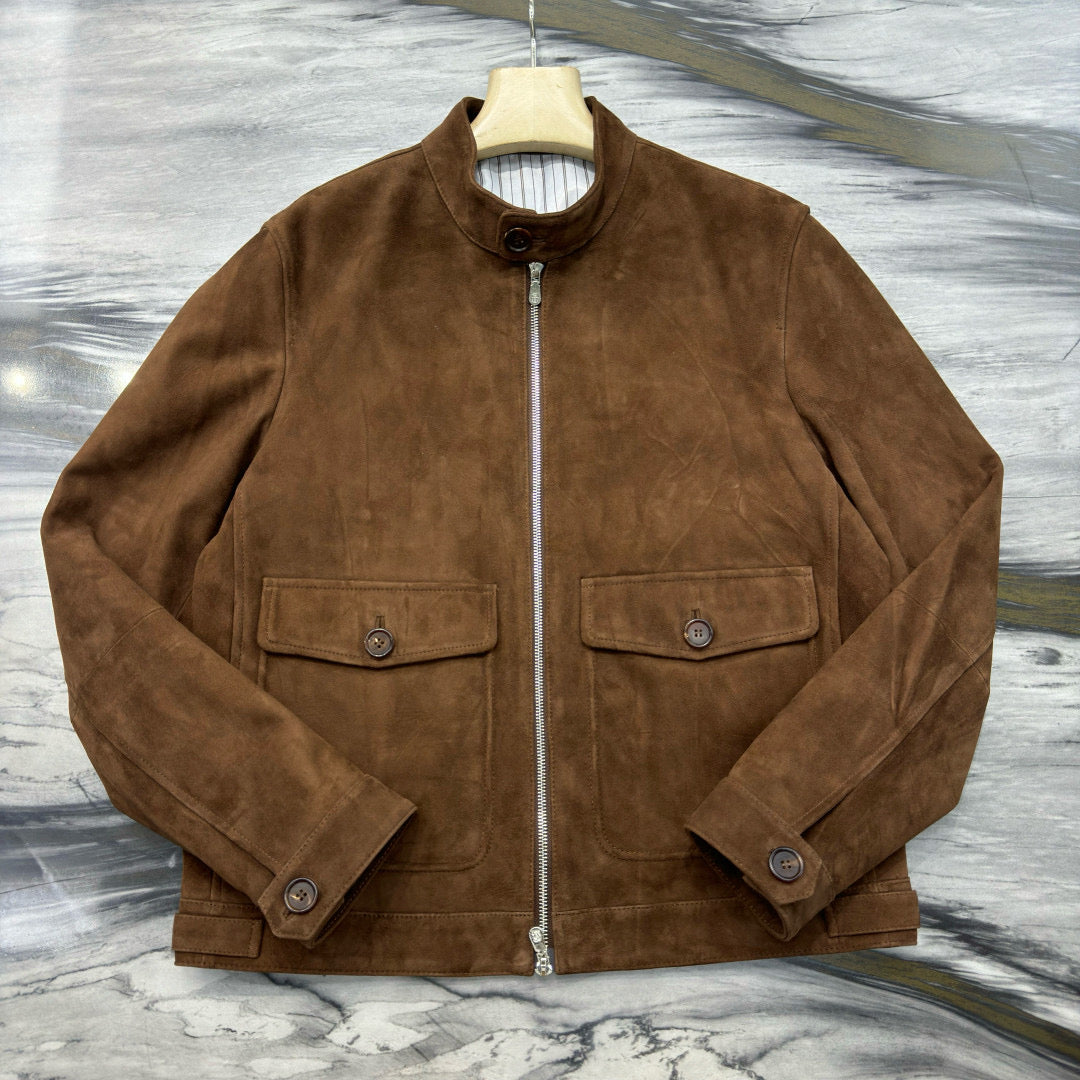 Brunello Cucinelli Leather Jacket