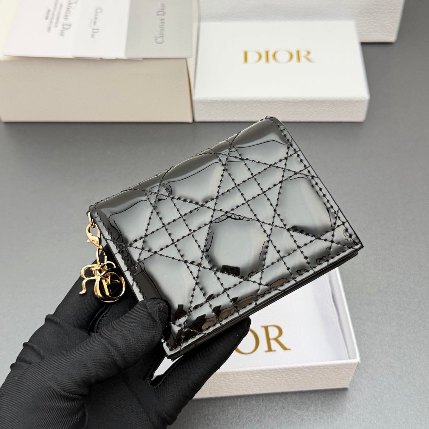 Dior Lady Gardenia Wallet