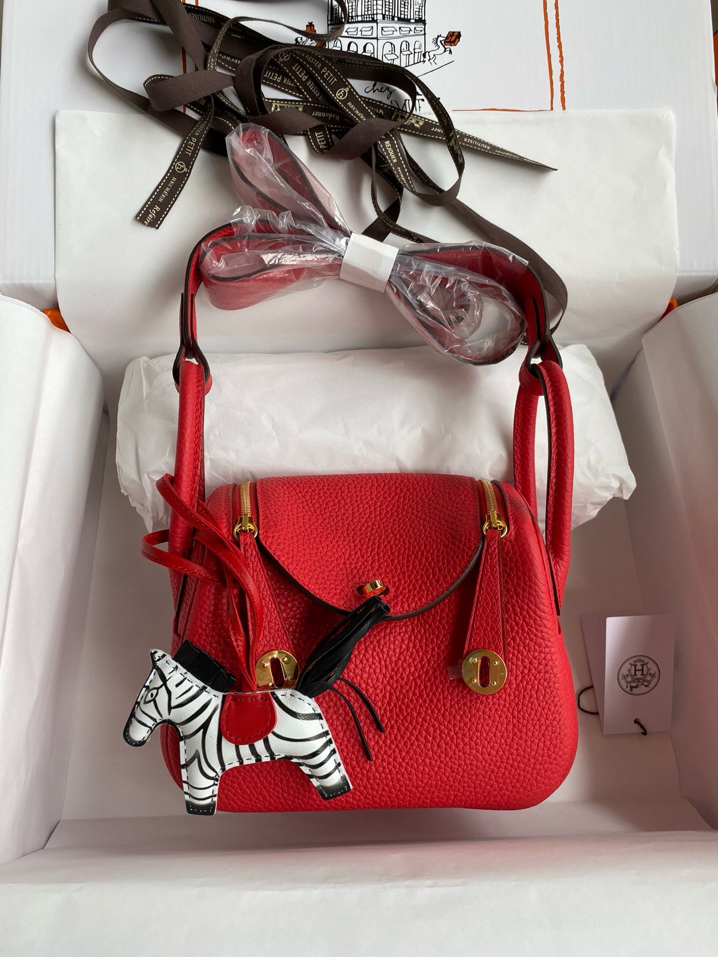 Hermes Mini Lindy, 19cm, Q5, TC Skin