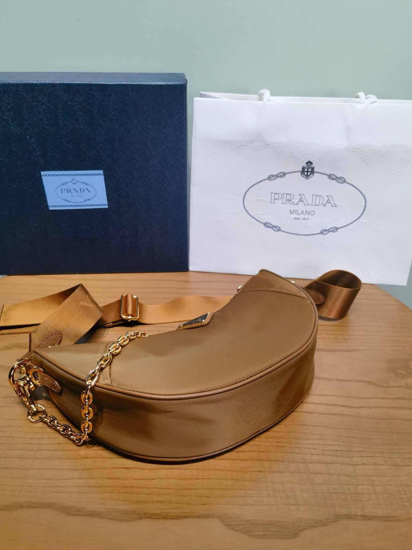 Prada Half Moon Bag