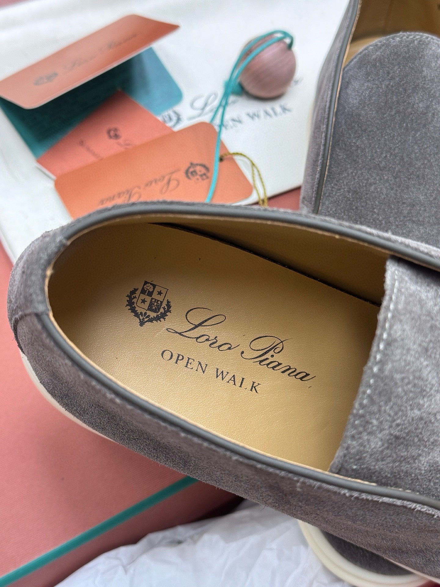 Loro Piana Open Walk Loafers